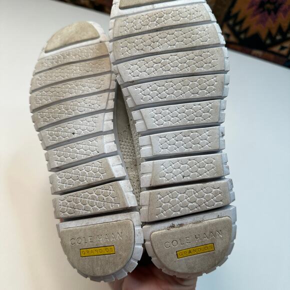 Cole Haan Zerogrand Stitchlite Gray Pink Wingtip Oxford Sneakers - Picture 7 of 8